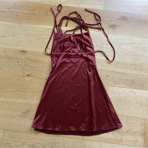 Mini Dress in Rust Brown - Picture 1 of 4